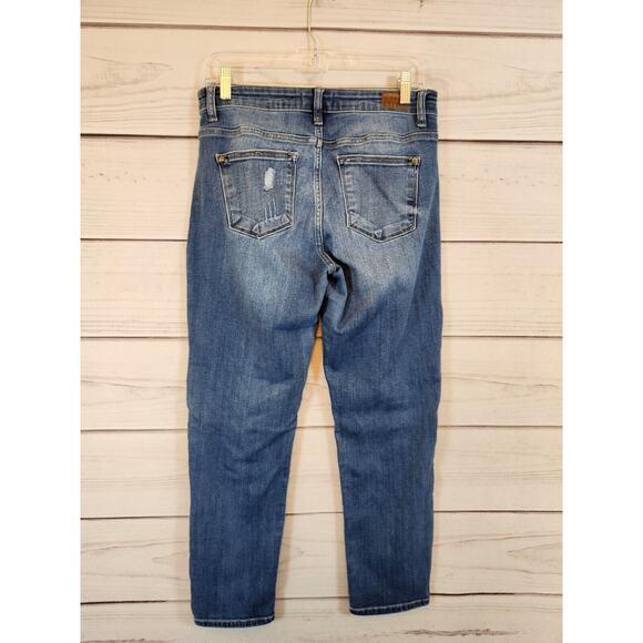 Judy Blue Women's Blue Medium Wash Boyfriend Fit Stretch Denim‎ Jeans Size 9/29 - Picture 2 of 7
